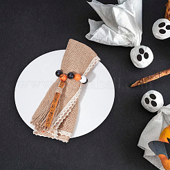Wood Beaded Napkin Ring&nbsp;AJEW-PH01539