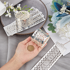 Metallic Paper Napkin Rings&nbsp;AJEW-WH0270-56A