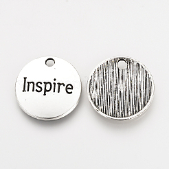 Tibetan Style Alloy Pendants&nbsp;TIBEP-Q078-22AS-RS