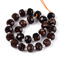 Natural Orange Garnet Beads Strands&nbsp;G-N327-08A-04