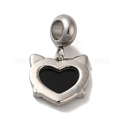 304 Stainless Steel European Dangle Charms&nbsp;STAS-G308-33P