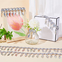 Polyester Braid Sequin Trimming&nbsp;OCOR-WH0085-03C