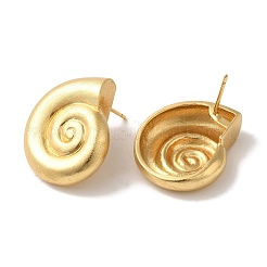 Rack Plating Brass Stud Earrings&nbsp;EJEW-B062-09G