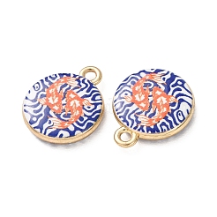 Printed Alloy Pendants&nbsp;AL-CBA7256-22G