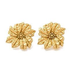 304 Stainless Steel Stud Earrings&nbsp;EJEW-S254-03G