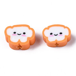 Handmade Polymer Clay Beads&nbsp;X-CLAY-N008-033G