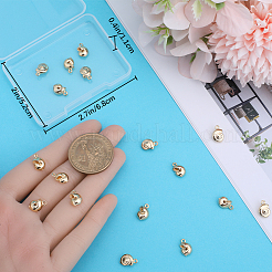20Pcs Brass Charms&nbsp;KK-BBC0010-34
