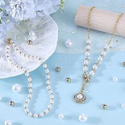 1676Pcs 9 Styles ABS Plastic Imitation Pearl with CCB Plastic Beads&nbsp;FIND-SC0010-16
