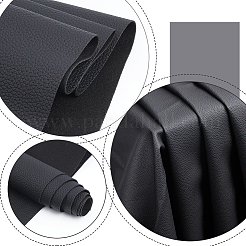 1 Yard Lichee Pattern PVC Leather Fabric&nbsp;AJEW-NB0006-64B