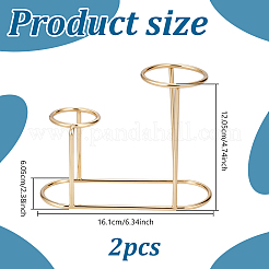Alloy Crystal Ball Holders&nbsp;ODIS-WH0106-18G