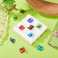10Pcs 5 Colors Transparent Lampwork Beads&nbsp;LAMP-TA0002-27