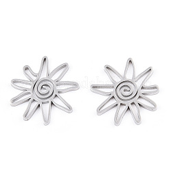 Non-Tarnish 304 Stainless Steel Pendants&nbsp;STAS-T063-210P