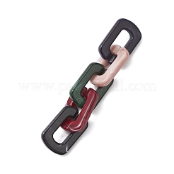 6Pcs Acrylic Handmade Cable Chains&nbsp;AJEW-JB01365