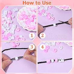 1Bag Plastic Hair Braiding Tool&nbsp;FIND-PA0001-60