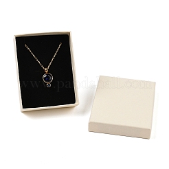 Cardboard Paper Jewelry Storage Boxes with Sponge&nbsp;CON-P023-01D-02