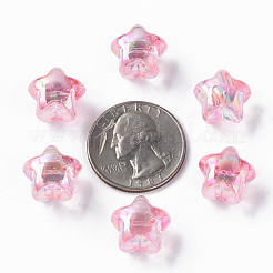 1-Hole Transparent Acrylic Buttons&nbsp;MACR-S373-129-C05