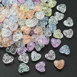Transparent Crackle Acrylic Beads&nbsp;MACR-YW0002-47