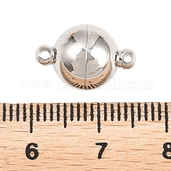 304 Stainless Steel Magnetic Clasps&nbsp;STAS-P452-03C-P