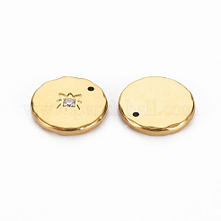 Ion Plating(IP) 304 Stainless Steel Charms&nbsp;X-STAS-N097-091LG-NR