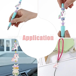 10Pcs 2 Colors Silicone Beads&nbsp;SIL-YW0003-65