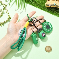8Pcs 8 Styles Alloy Pendant Decorations&nbsp;HJEW-YW00556-02