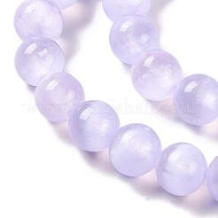 Natural Selenite Beads Strands&nbsp;G-C142-01C-02