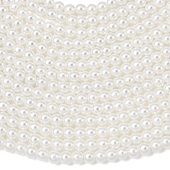 Eco-Friendly Dyed Glass Pearl Round Beads Strands&nbsp;HY-A002-3mm-RB001
