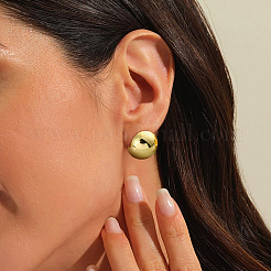 2 Pairs 2 Colors Brass Hoop Earrings&nbsp;EJEW-GO0002-32
