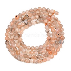 Natural Sunstone Beads Strands&nbsp;G-RM250104-C1