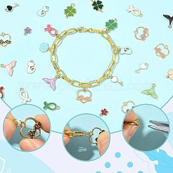 DIY Bracelet & Necklace Making Kits&nbsp;DIY-FS0010-11