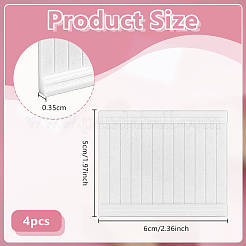 Rectangle Plastic Doll House Rail Mini Model&nbsp;DOLL-WH0007-21A
