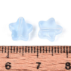 Imitation Jade Glass Beads&nbsp;GLAA-T025-30I