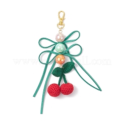 2Pcs Eco-Friendly Faux Suede Cord Pendant Decorations&nbsp;HJEW-JM03853
