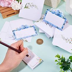 80 Sheets 4 Styles Rectangle Paper Table Place Cards&nbsp;AJEW-TA0003-61