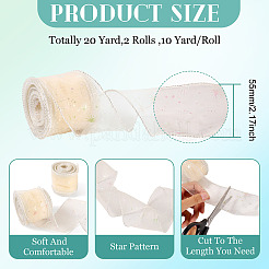 Polyester Deco Mesh Ribbons&nbsp;OCOR-TAC0024-004F