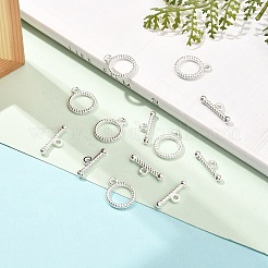 Tibetan Style Toggle Clasps&nbsp;X-K093H021
