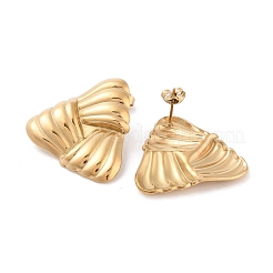 316 Surgical Stainless Steel Stud Earrings for Women&nbsp;STAS-M062-02G-D