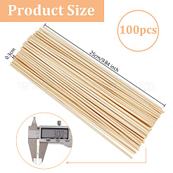 Round Bamboo Sticks&nbsp;WOOD-WH0030-83C