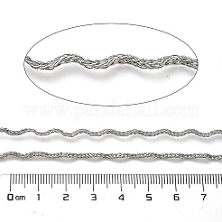 304 Stainless Steel Twisted Rope Chains&nbsp;CHS-A016-54P-A