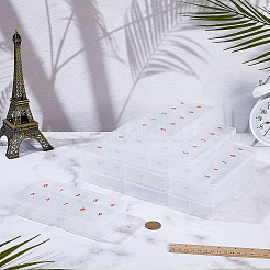 10Pcs 10 Grids Plastic Grid Bead Containers&nbsp;CON-GO0001-05