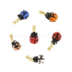 6Pcs Handmade Lampwork Pendants&nbsp;LAMP-FS0001-57A