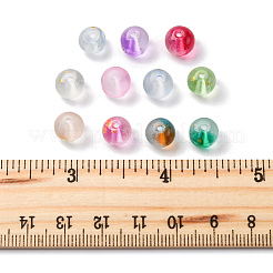 552Pcs 11 Colors Frosted Baking Paint Glass Beads&nbsp;DGLA-FS0001-14