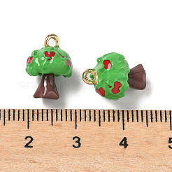 Alloy Enamel Pendants&nbsp;FIND-A060-01G-01
