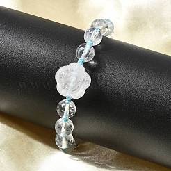 Adjustable Natural Mixed Gemstone Beads Braided Bead Bracelets for Women&nbsp;BJEW-L713-A