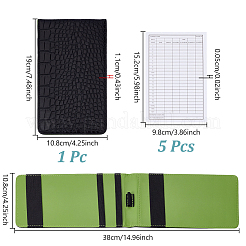1Pc Imitation Leather Book Covers&nbsp;AJEW-NB0008-26B