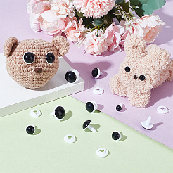 60Pcs 5 Styles Plastic Craft Doll Eye&nbsp;DIY-PH0030-10