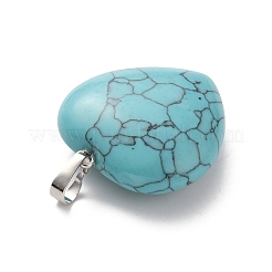 Synthetic Turquoise Pendants&nbsp;G-B042-02P-07