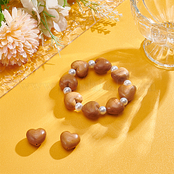 10Pcs Sandalwood Beads&nbsp;WOOD-UN0001-26
