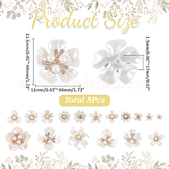152Pcs 17 Styles Acrylic Cabochons&nbsp;MACR-ME0001-26