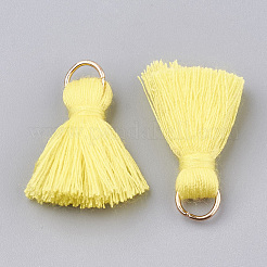 Polycotton(Polyester Cotton) Tassel Pendant Decorations&nbsp;FIND-S280-14